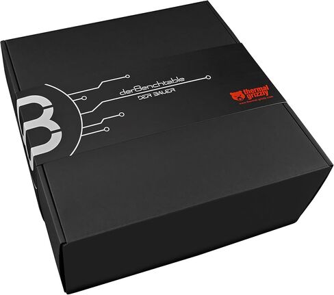 Thermal Grizzly der8enchtable – Professional Test Benchtable with Integrated PCB, 3+1 Fan/Pump Control Zones, SSD & microSD Support, USB & SATA Ports, A‑RGB Lighting, ATX/mATX/Mini‑ITX Compatibility in Saudi Arabia