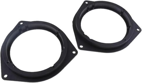YuYue Electronic 6,5 Inch Stand Ring Kit Car Stereo Door Speaker Adapter(2pcs) Mounting Plates Compatible with Toyota,Avalon,Corolla,Highlander,Prius,RAV,Solara,Tacoma,Venza,Yaris,Crown,Reiz in Saudi Arabia