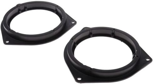 YuYue Electronic 6,5 Inch Stand Ring Kit Car Stereo Door Speaker Adapter(2pcs) Mounting Plates Compatible with Toyota,Avalon,Corolla,Highlander,Prius,RAV,Solara,Tacoma,Venza,Yaris,Crown,Reiz in Saudi Arabia