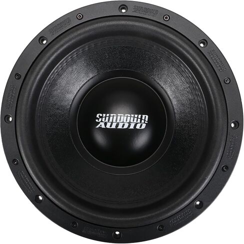 Sundown Audio SA-15 V.3 D2 15 بوصة مضخم صوت مزدوج 2 أوم - 1500 واط RMS / 3000 واط الذروة - 22 مم Xmax High Excursion Car Sub - محرك تنفيس مع حلقة فاراداي - تشويه منخفض للغلق/المنفذ/تمرير النطاق in Saudi Arabia