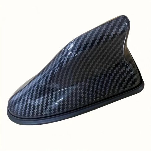 Shark Fin Antenna Cover - Universal ABS Car Shark Fin Antenna with Adhesive Tape, Waterproof Vehicle Exterior Decor Accessory for Enhanced Signal Reception & Styling/Champaign Golden in Saudi Arabia