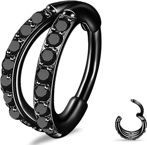 Limerencia Hypoallergenic G23 Pure Titanium Big Open C Hoop Earrings, Lightweight Cubic Zirconia Cuff Huggie Earrings for Women Sensitive Ears (20mm Thin Round Hoop, Gold Plated) in Saudi Arabia
