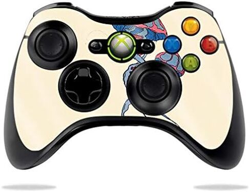 غلاف MightySkins اللامع لوحدة تحكم Microsoft Xbox 360 - DNA Jellyfish | لمسة نهائية لامعة واقية ومتينة شديدة اللمعان | سهل التطبيق والإزالة وتغيير الأنماط | صنع في الولايات المتحدة الأمريكية in Kuwait