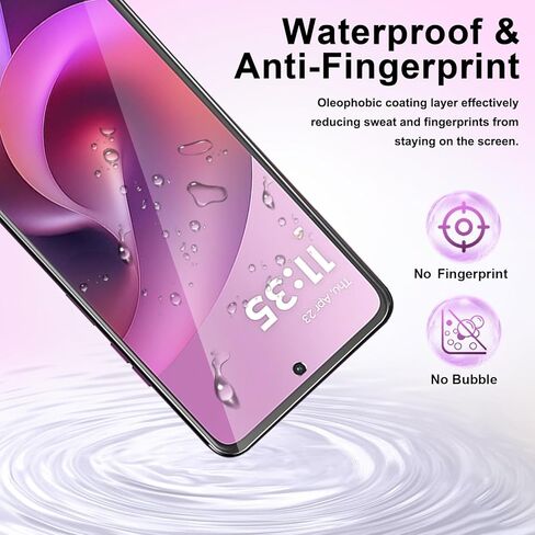 عبوة من 3 واقيات شاشة من الزجاج المقوى مصممة لهاتف Motorola Moto G 5G 2026/2025 - HD Clear، صلابة 9H، مقاومة للخدش، خالية من الفقاعات in Kuwait