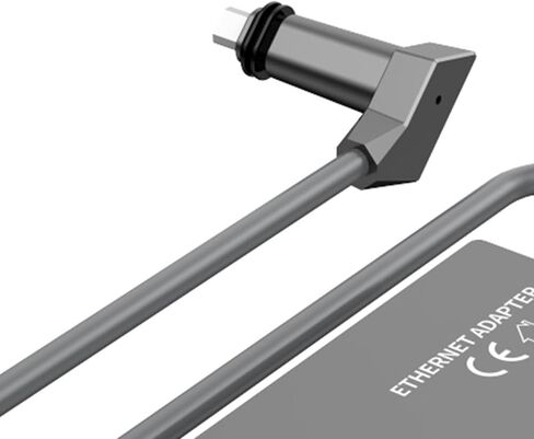 Ethernet Adapter, 2 Ports Gen 2 Ethernet Adapter with RJ45 External Stable Network Connection, 2 Networked Devices Simultaneously, up to 1 GBP in Saudi Arabia