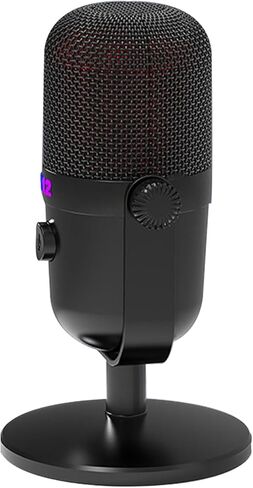 PC Mic Heartshaped Directionality Gaming Microphone Clear Voice Pickup, Compatible with Laptop, Black in Saudi Arabia