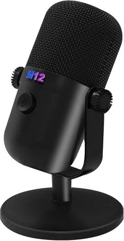 PC Mic Heartshaped Directionality Gaming Microphone Clear Voice Pickup, Compatible with Laptop, Black in Saudi Arabia