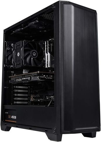 ID-COOLING SE-225-XT Black CPU Cooler 5 Heatpipes CPU Air Cooler 2x120mm Push-Pull PWM Fans CPU Fan for Intel/AMD, LGA 1700 Compatible in Kuwait