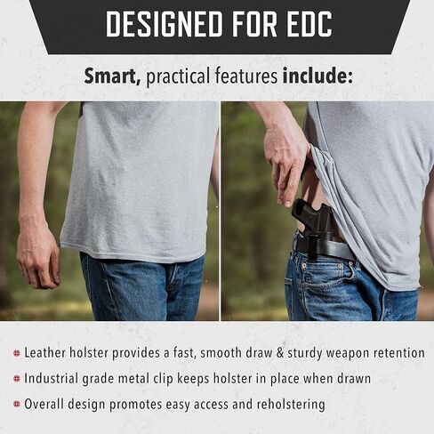 ComfortTac The Protector Leather IWB OWB Holster in Saudi Arabia