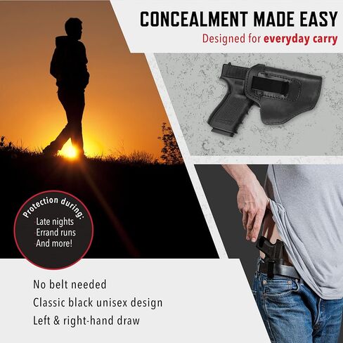 ComfortTac The Protector Leather IWB OWB Holster in Saudi Arabia