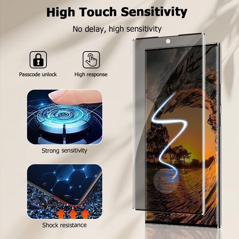 2+2 واقي شاشة لهاتف Galaxy Note 20 Ultra مع واقي عدسة الكاميرا، تغطية كاملة ثلاثية الأبعاد، زجاج مقسى 9H، مقاوم للخدش، حساس للمس، خالي من الفقاعات، سهل التركيب (6.9 بوصة) in Kuwait