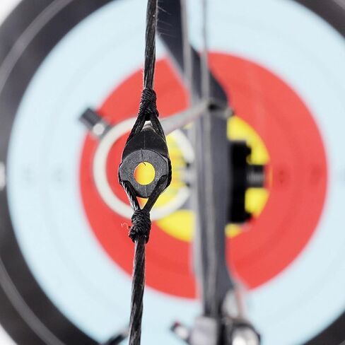 Rubber Tube Peephole Replacements Lightweight Designs Compound Bow String Peephole Rubber Tube Slot Compound Bow Parts Archerys Tube Peep Sight Sights and Optics in Saudi Arabia