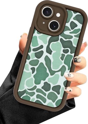 Case for iPhone 17 Pro with Card Holder, Cute Brown Bow Aesthetic Pattern Soft Silicone Slim Shockproof Protective Phone Anti Scratch Wallet Cover for Women Girls in Kuwait