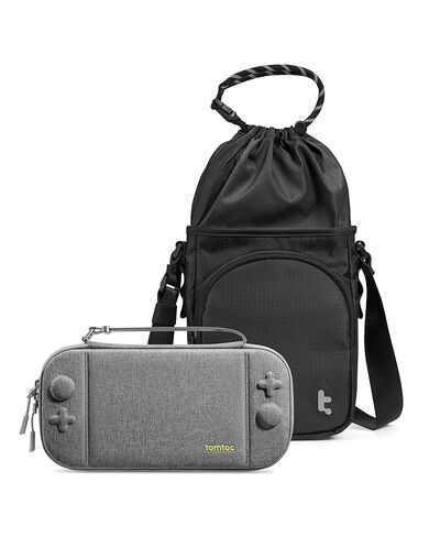 tomtoc G50 Switch 2 JoyCarry Kit -G50 Sling Crossbody Bag and G05S3 Slim Case for Nintendo Switch 2, Protective Travel Carrying Gaming Pouch in Saudi Arabia