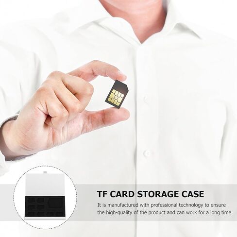 Aluminum Alloy Memory Card Storage Case with 9 Slots, Waterproof Data Holder for Small Flash and Memory Cards, Portable Organizer for Photographers and Tech Users in Saudi Arabia