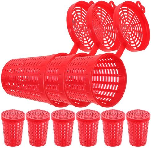 Fishing Bait Cage 3.03X2.28X2.28In Outdoor Lure Holder Trap Basket for Effective Bait Storage and Big Fish in Saudi Arabia