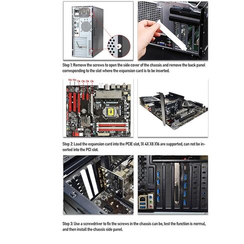 بطاقة تحكم Qiilu ذات 4 منافذ مع دعامة منخفضة المستوى - بطاقة توسيع PCIe Serial ATA 3.0 شريحة 88SE9215 - أجهزة PCIe 3.0 in Saudi Arabia