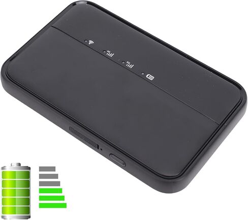 VBESTLIFE 5G Mobile WiFi Hotspot, 900Mbps High Speed Portable WiFi Device with 10000mAh Battery & Reverse Charging, for Travel, Support 16 Users in Saudi Arabia