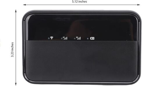 VBESTLIFE 5G Mobile WiFi Hotspot, 900Mbps High Speed Portable WiFi Device with 10000mAh Battery & Reverse Charging, for Travel, Support 16 Users in Saudi Arabia