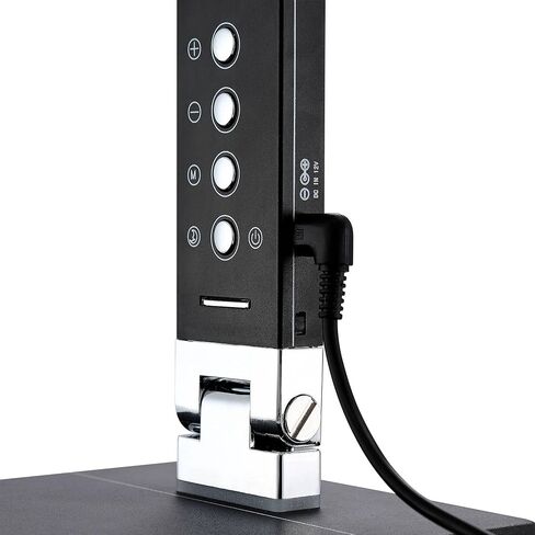360 إضاءة Jett 16 1/2 "مصابيح مكتب حديثة صغيرة عالية مجموعة من 2 منفذ USB ضوء ليلي LED ظل معدني أسود للمنزل والمكتب وغرفة المعيشة شحن غرفة النوم بجانب السرير ومنضدة المنزل للقراءة ومدخل المطبخ in Kuwait