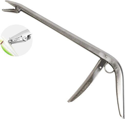 1Pack Fish Hook Remover, Premium Fishing Pliers-Stainless Steel Fish Hook Remover Tool, with Strong Jaw Grip and Serrated Teeth, Suitable for Freshwater and Saltwater in Saudi Arabia