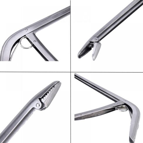 1Pack Fish Hook Remover, Premium Fishing Pliers-Stainless Steel Fish Hook Remover Tool, with Strong Jaw Grip and Serrated Teeth, Suitable for Freshwater and Saltwater in Saudi Arabia