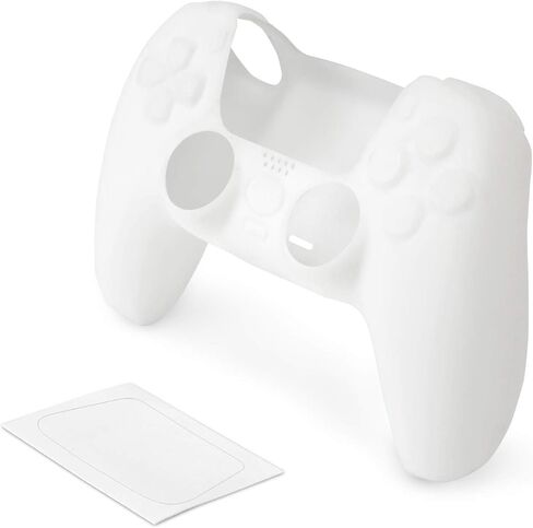 غطاء حماية لجهاز تحكم PS5 "غطاء سيليكون 5 (أبيض) - PS5 in Kuwait
