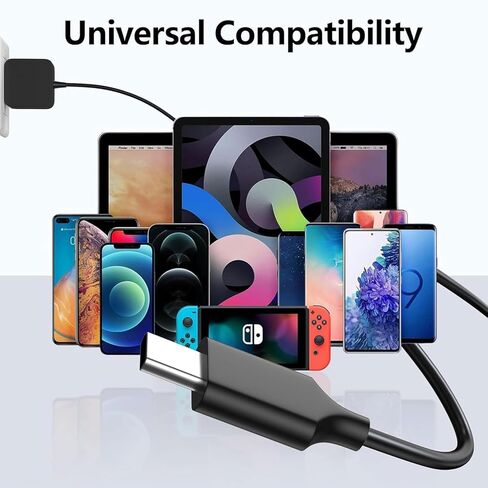 شاحن كمبيوتر محمول USB C بقوة 65 وات متوافق مع Asus Chromebook Expertbook ZenBook S 16 14 C302C C214 C213 C436 C523 C202XA C423NA C523NA UX325 UX490 UX390UA UX391 Lenovo Thinkpad Yoga Samsung Series in Kuwait