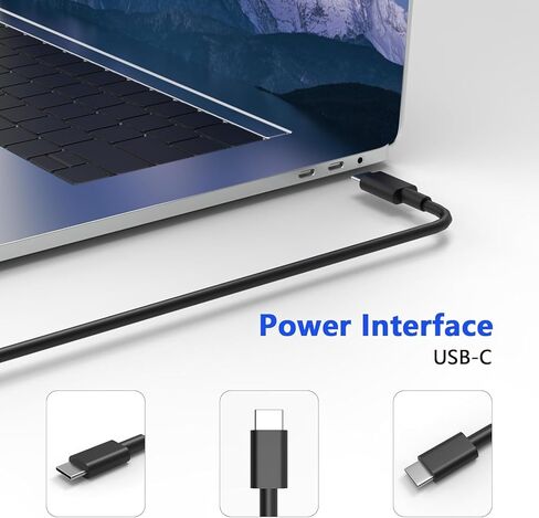شاحن كمبيوتر محمول USB C بقوة 65 وات متوافق مع Asus Chromebook Expertbook ZenBook S 16 14 C302C C214 C213 C436 C523 C202XA C423NA C523NA UX325 UX490 UX390UA UX391 Lenovo Thinkpad Yoga Samsung Series in Kuwait
