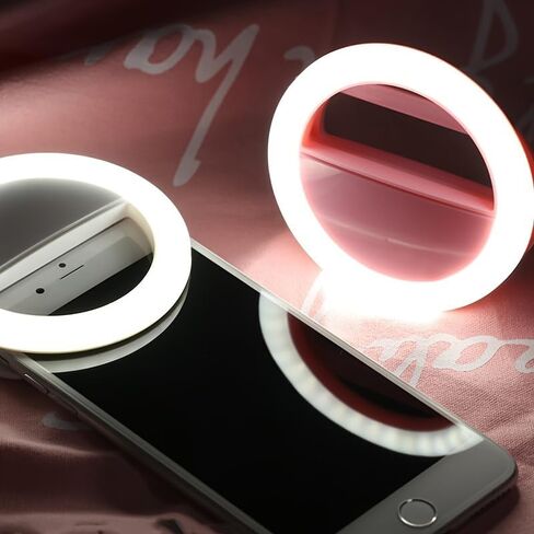 الحد الأدنى من نمط USB LED حلقة الضوء توهج قابل للتعديل للبث وإعداد الاستوديو in Saudi Arabia