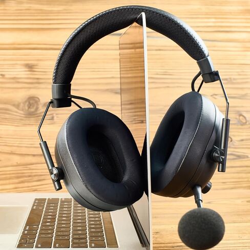 BlackShark V3 Pro Cooling Gel Earpads and Mic Foam Replacement Ear Pads Ear Cushions Compatible with Razer BlackShark V3 Pro Wireless ANC Gaming Headset(Do Not Fit Razer BlackShark V3 / V3X) in Saudi Arabia