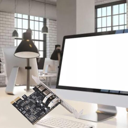 GOWENIC PCIe إلى USB 3.2 Gen 1 بطاقة توسيع عرض النطاق الترددي 5 جيجابت في الثانية، 2 نوع C و2 نوع A منافذ PCI Express لسطح المكتب، بطاقة USB PCIe PCI Express إلى النوع C، بطاقة توسيع لسطح المكتب in Kuwait