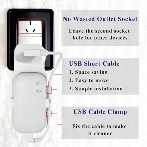 حامل نافذة متوافق مع Blink Outdoor 4 (الجيل الرابع)، حامل جداري للمخرج متوافق مع وحدة Blink Sync الأساسية in Kuwait