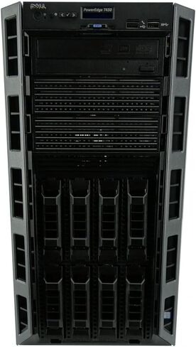 Dell PowerEdge T430 8X LFF، 2X E5-2630 v3 2.4 جيجا هرتز 8 وحدات المعالجة المركزية، ذاكرة الوصول العشوائي DDR4 سعة 64 جيجابايت، PERC H330، 8 أدراج، إطار (متجدد) in Saudi Arabia