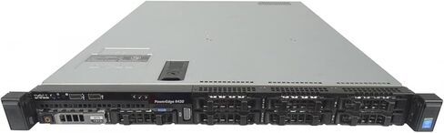 Dell PowerEdge R430، 2X E5-2640 v4 2.4 جيجا هرتز، وحدات المعالجة المركزية 10-Core، ذاكرة وصول عشوائي DDR4 سعة 64 جيجابايت، PERC H730p، 8 أدراج، قضبان، إطار (متجدد) in Saudi Arabia