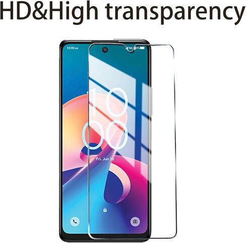 عبوة من 3 واقيات شاشة من الزجاج المقوى لـ TCL K32 5G/TCL K33 5G، مضادة للخدش، خالية من الفقاعات، صلابة 9H in Kuwait