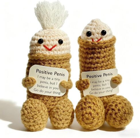 Yellow Star Emotional Support Crochet, Long Distance Relationship Gifts for Boyfriend Women Couple Girlfriend Coworker Handmade Positive Crochet Doll in Kuwait