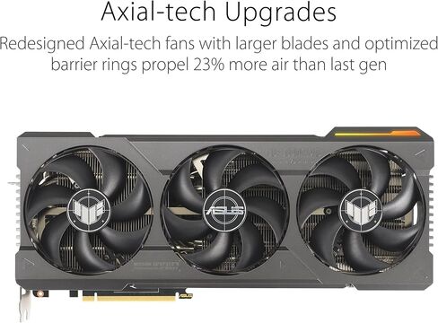 ASUS TUF Gaming NVIDIA GeForce RTX 4080 Super OC Edition Gaming Graphics Card (PCIe 4.0, 16GB GDDR6X, HDMI 2.1a, DisplayPort 1.4a) in Saudi Arabia