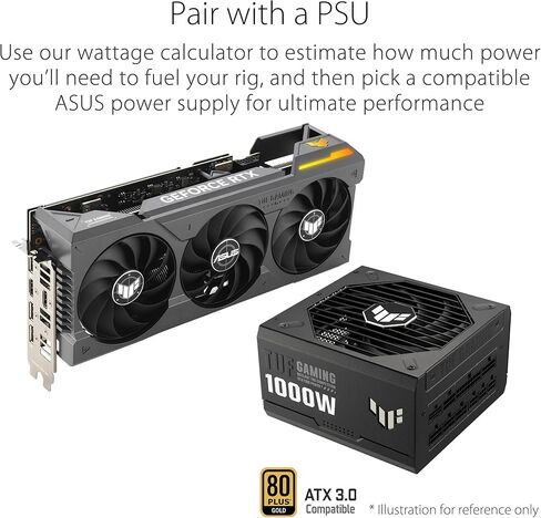 ASUS TUF Gaming NVIDIA GeForce RTX 4080 Super OC Edition Gaming Graphics Card (PCIe 4.0, 16GB GDDR6X, HDMI 2.1a, DisplayPort 1.4a) in Saudi Arabia