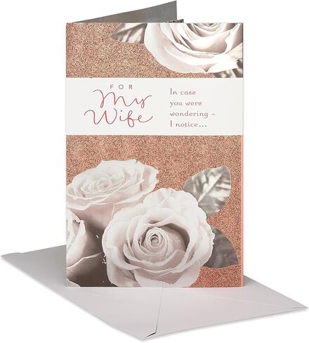 American Greetings Mothers Day Card for Wife from Husband (Mean The World To Me) in Kuwait