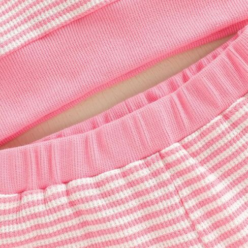 Toddler Girl Valentines Day Outfit Baby Clothes Embroidery Long Sleeve Sweater Bell Sweatpants Fall Spring Outfits in Saudi Arabia