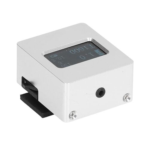 Camera Light Meter Upper Reflection Photometer Cold Hot Shoe Fixing with USB Cable HY‑201X (Silver White) in Saudi Arabia