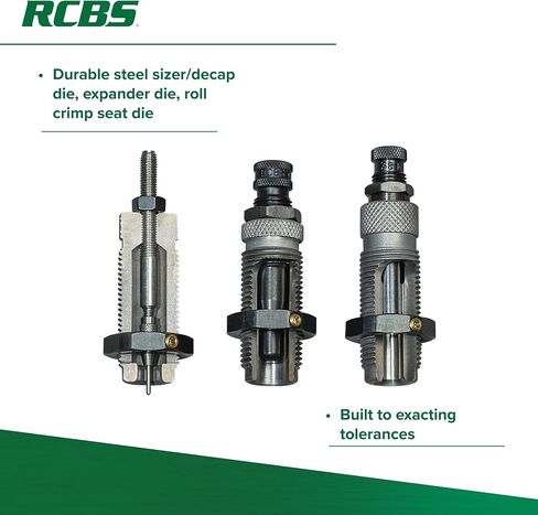 RCBS .45 كولت 3-Die مجموعة فولاذية in Kuwait