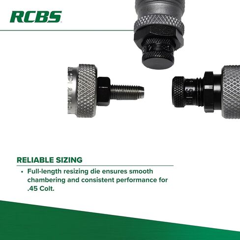 RCBS .45 كولت 3-Die مجموعة فولاذية in Kuwait