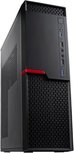 كمبيوتر Envision S13 SFF (3.8-4.6 جيجا هرتز 8-Core Ryzen 7 5700G + Radeon Graphics، ذاكرة الوصول العشوائي 32 جيجابايت، 512 جيجابايت NVME SSD، 1 تيرابايت HDD، WiFi 6 + BT، Windows 11 Pro، 10 USB، HDMI+VGA، RJ45، KB+M، كمبيوتر مكتبي للأعمال/الألعاب in Kuwait