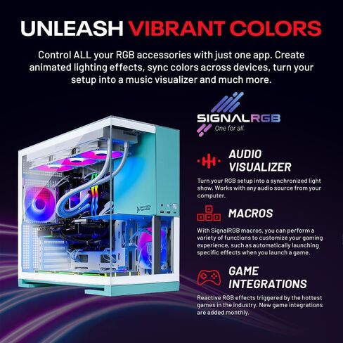 كمبيوتر Skytech Gaming Aqua للألعاب، AMD Ryzen 9 9900X 4.4 جيجا هرتز، NVIDIA RTX 5070 Ti 16 جيجا، 2 تيرابايت Gen4 NVMe SSD، 32 جيجا DDR5 RAM 6000، 850 وات Gold ATX 3 PSU، 360 ARGB AIO، Wi-Fi، Win 11، سطح المكتب in Kuwait