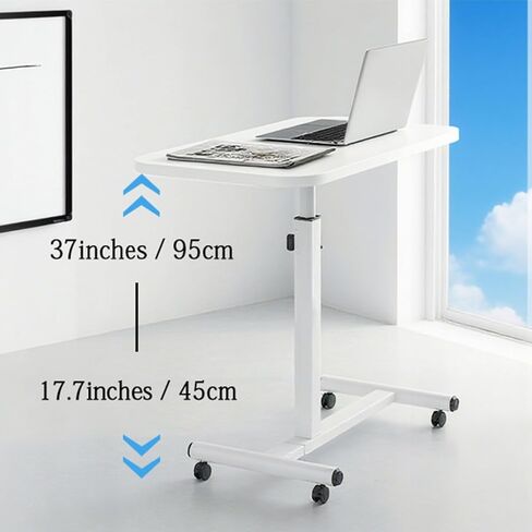 حامل الكمبيوتر المحمول ذو الارتفاع والزاوية القابل للتعديل مع عجلات للأريكة في المستشفى فوق السرير وطاولة جانبية وطاولات الكمبيوتر المحمول والأريكة والسرير والطاولة الجانبية in Kuwait