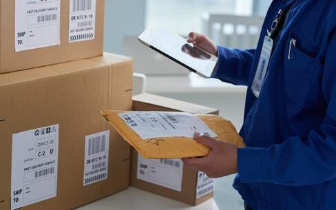 استبدال ملصقات الشحن 4 "x6" تسميات الطابعة الحرارية المباشرة 4XL 5XL 1744907 مع Lables لفة Dymo ، حمار وحشي ، العنوان تسميات حرارية للبريد على الإنترنت [2 لفات ، 440 ملصقات] in Kuwait