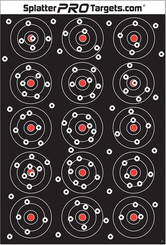 12x18 Splatter Targets. Shots Burst with a Bright Splatter Upon Impact. Instantly See Your Shots. in Kuwait