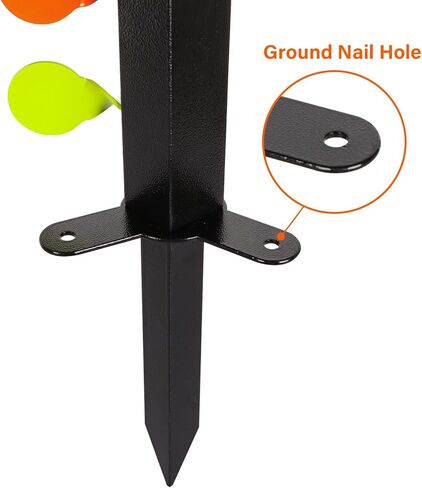Highwild Airsoft BB Gun Dueling Tree Metal Swing Shooting Target - تم تصنيفها لممارسة الرماية من عيار .22 / .177 in Saudi Arabia
